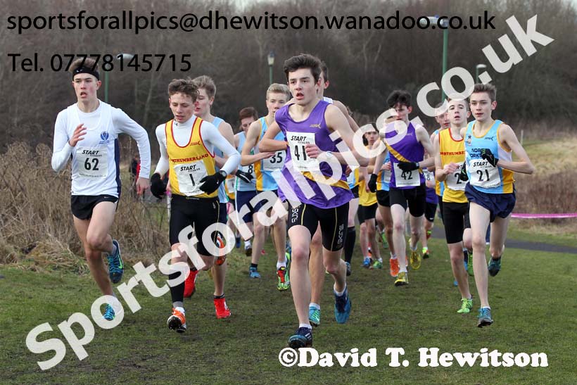 Inter Counties Schools Cross Country, Temple Park, South Shields. Photo: David T. Hewitson/Sports for All Pics